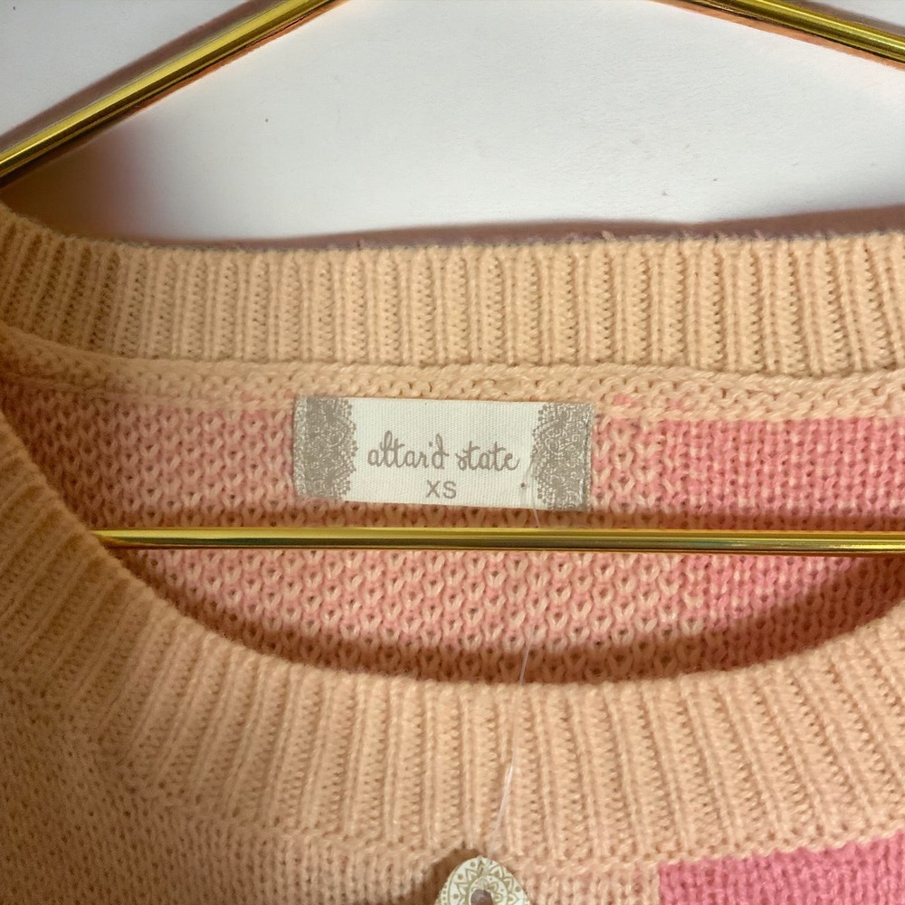 Altar’d State Pink Sweater - Picture 2 of 3